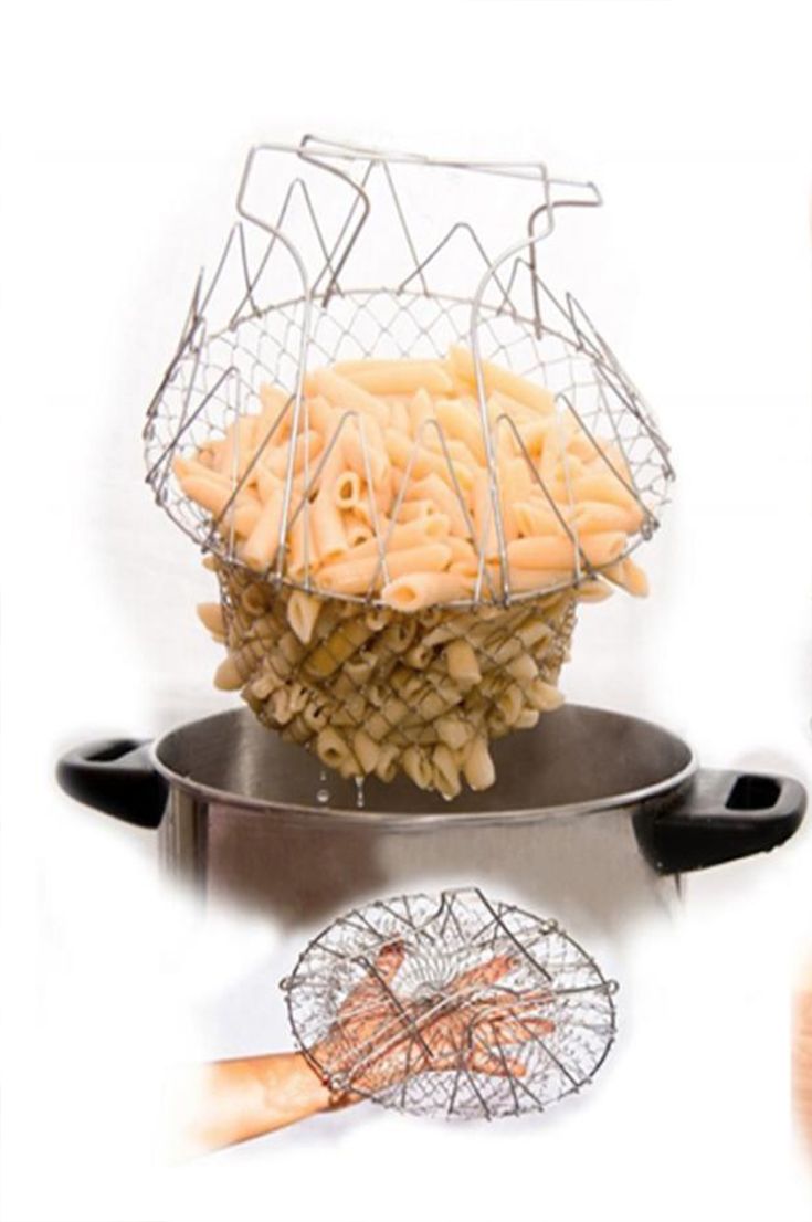 Foldable Strainer Chef Basket