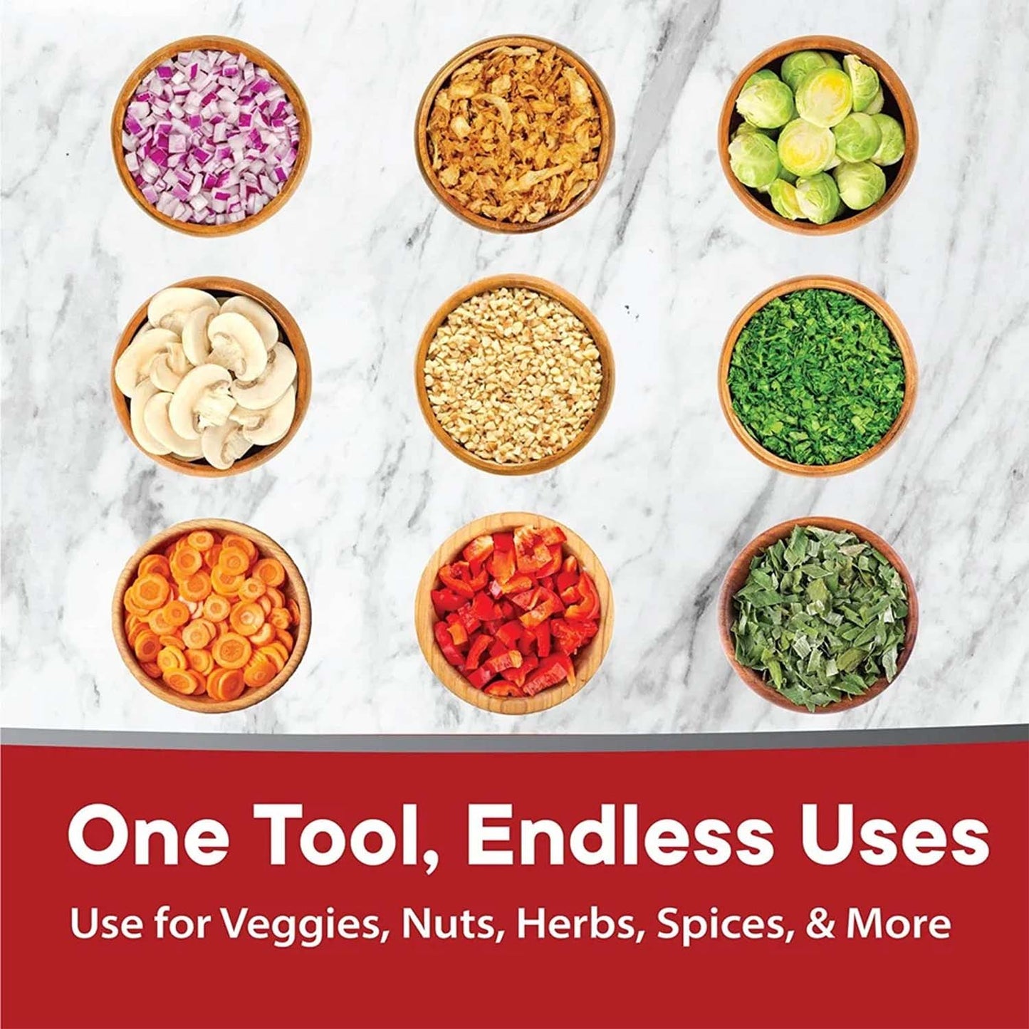 Slap Chop Hand Press Vegetable Fruit Chopper (1 Pc)