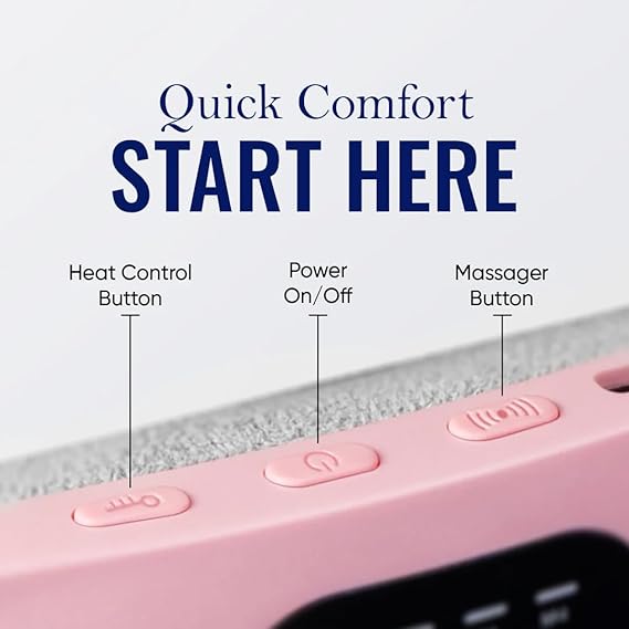 Period Cramp Massager Belt ā Cordless Rechargeable Heating Pad with 3 Heat Levels & 4 Massage Modes | Portable Period Pain Relief Massager for Cramps, Back & Belly | Adjustable Belt for Women & Girls